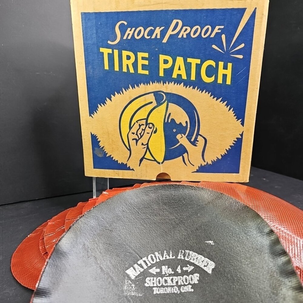 Shock Proof Tire Patch Kit No 4 National Rubber Toronto Ontario